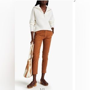 Nili Lotan Jenna Corduroy Pant in tan. Excellent condition